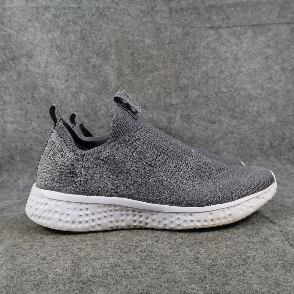 Avia Shoes Womens 9.5 Athletic Slip On Sneaker Trainer Casual Comfort Knit Gray